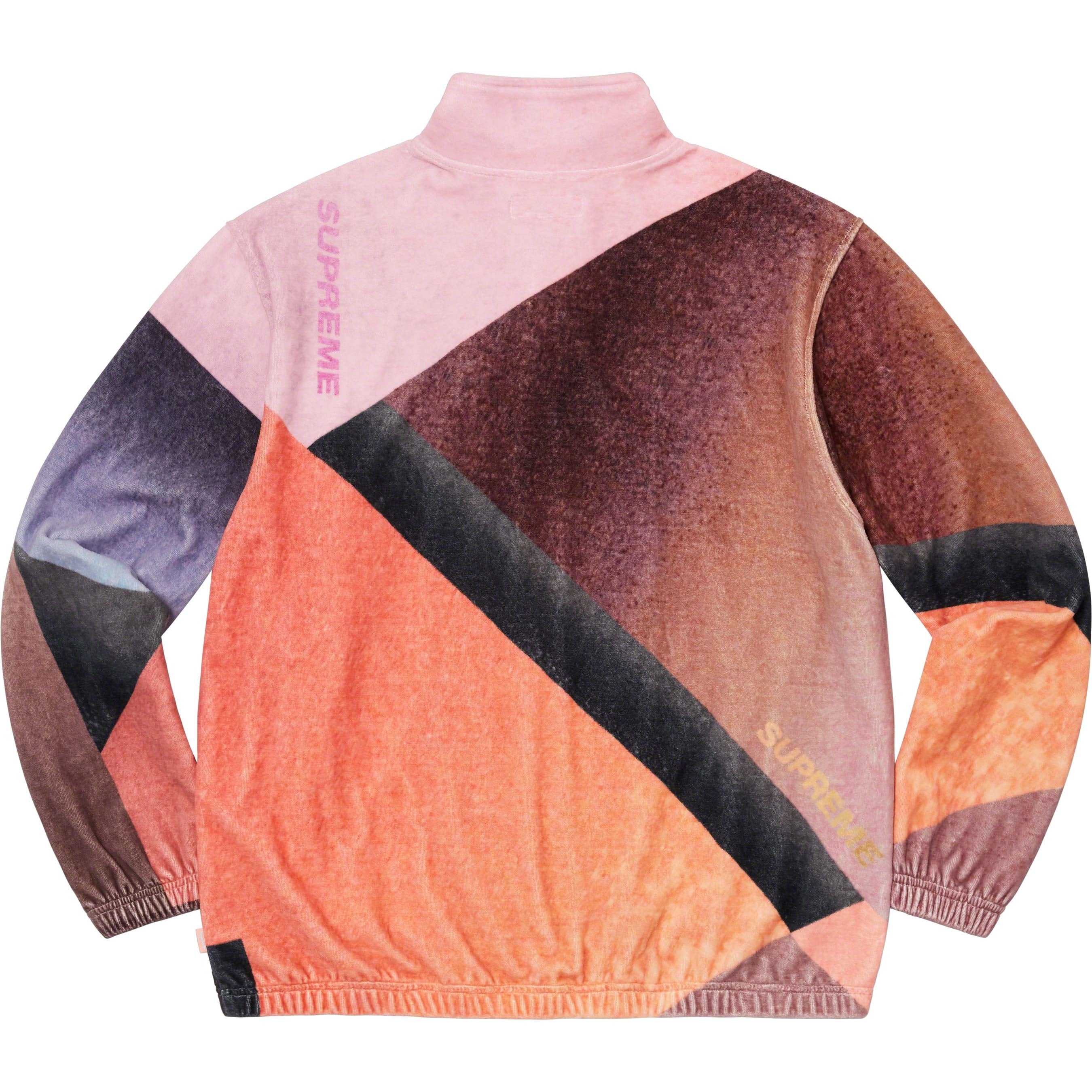 Geo Velour Track Jacket view 5